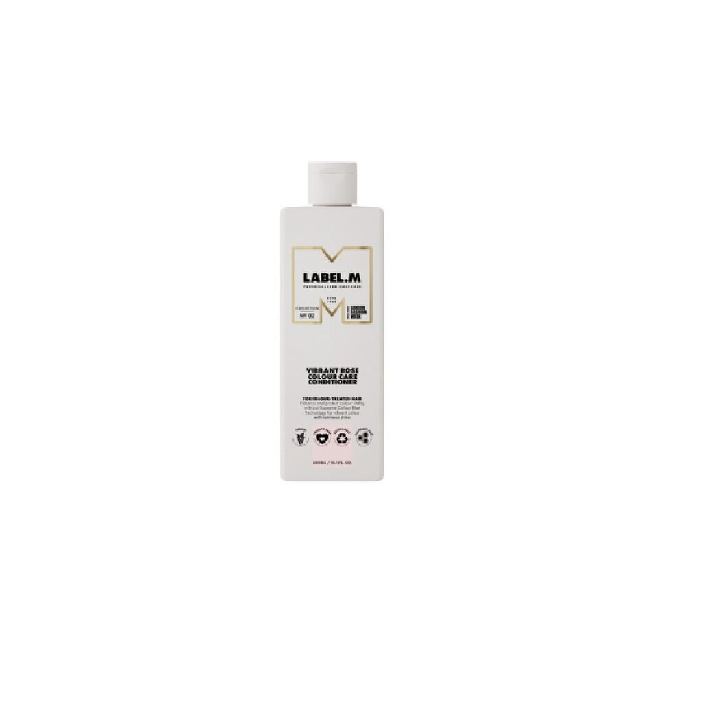 Šampoon värvitud juustele Label.m Vibrant Rose, 300 ml цена и информация | Šampoonid | hansapost.ee