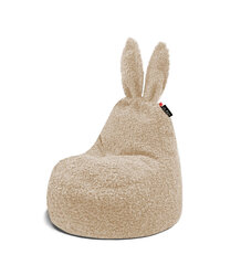 Laste kott-tool Qubo™ Baby Rabbit Wheat Fluffy Fit, beež price and information | Bag chairs, armchairs and poufs for children | hansapost.ee