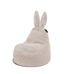 Laste kott-tool Qubo™ Baby Rabbit Powder Fluffy Fit, kreem price and information | Bag chairs, armchairs and poufs for children | hansapost.ee