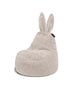 Laste kott-tool Qubo™ Baby Rabbit Powder Fluffy Fit, kreem hind ja info | Kott-toolid, tugitoolid ja tumbad lastele | hansapost.ee