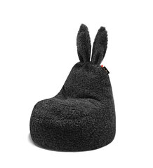 Laste kott-tool Qubo™ Baby Rabbit Currant Fluffy Fit, tumehall цена и информация | Детские диваны, кресла | hansapost.ee