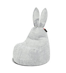 Laste kott-tool Qubo™ Baby Rabbit Pansy re-Flake Fit, helehall hind ja info | Kott-toolid, tugitoolid ja tumbad lastele | hansapost.ee