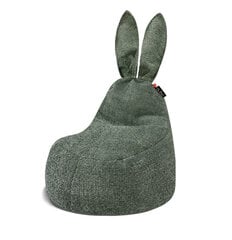 Laste kott-tool Qubo™ Baby Rabbit Bush re-Flake Fit, roheline price and information | Bag chairs, armchairs and poufs for children | hansapost.ee