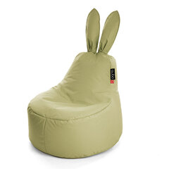 Laste kott-tool Qubo™ Baby Rabbit Gooseberry Pop Fit, roheline price and information | Bag chairs, armchairs and poufs for children | hansapost.ee