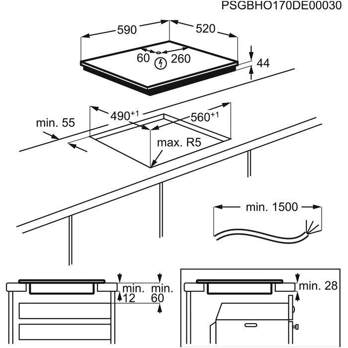 Electrolux EIS62449 цена и информация | Pliidiplaadid | hansapost.ee