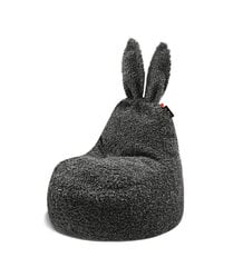 Laste kott-tool Qubo™ Baby Rabbit Twig Fluffy Fit, hall цена и информация | Детские диваны, кресла | hansapost.ee