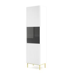 Комод AKL Furniture Ravenna, белого цвета цена и информация | Витрины, серванты | hansapost.ee