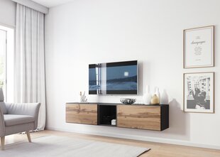 TV-laud Cama Meble Roco 10, hall/tamme värv hind ja info | Televiisori alused | hansapost.ee