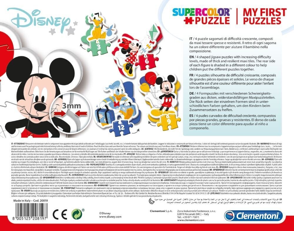 Clementoni Minu esimene Disney pusle цена и информация | Pusled lastele ja täiskasvanutele | hansapost.ee