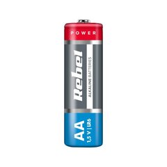 щелочные батарейки rebel lr6 4 шт. цена и информация | Батареи | hansapost.ee