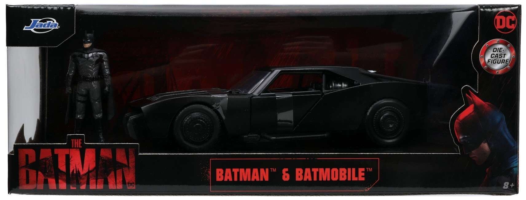 Batmobile 1:24 koos Batmani figuuriga цена и информация | Mänguasjad poistele | hansapost.ee