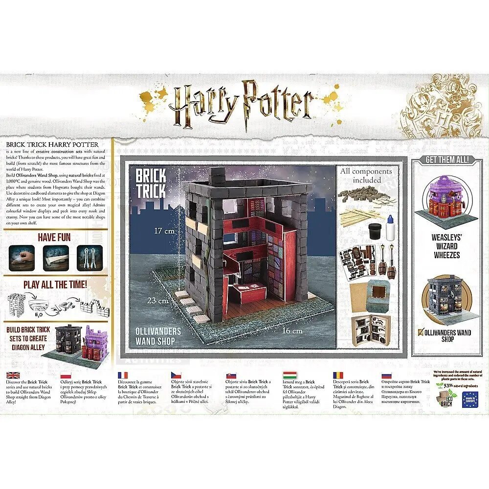 Konstruktor Trefl Harry Potter Olivandersi võlukepipood, 230 el цена и информация | Klotsid ja konstruktorid | hansapost.ee