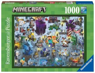 Pusle mänguasjadega Minecraft Ravensburger, 1000 tk hind ja info | Pusled lastele ja täiskasvanutele | hansapost.ee