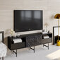 TV-laud Kalune Design Derin, must hind ja info | Televiisori alused | hansapost.ee