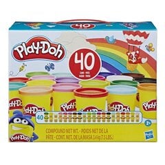 Plastiliin Play-Doh, 40 tk, erinevates värvides, 3,4 kg hind ja info | Kunstitarbed, voolimise tarvikud | hansapost.ee