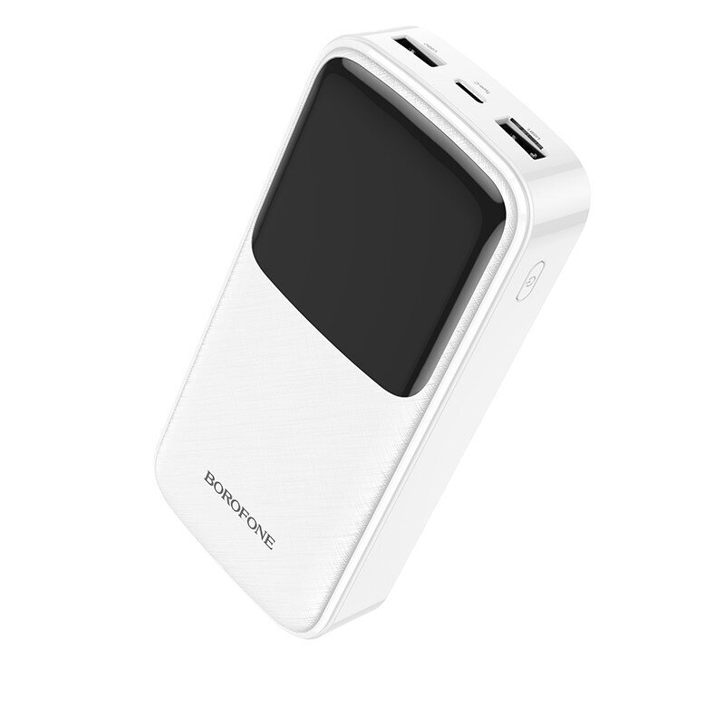 Väline aku Power Bank Borofone BJ17A Type-C microUSB 2*USB (2.1A) 20000mAh must цена и информация | Akupangad | hansapost.ee