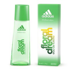 Adidas Floral Dream EDT naistele, 50 ml цена и информация | Женские духи | hansapost.ee