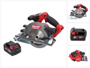 Akuga käsiketassaag Milwaukee M18 CCS55-501 18 V 165 mm + 1x aku 5,0 Ah - ilma laadijata hind ja info | Elektrilised saed, ketassaed ja tarvikud | hansapost.ee