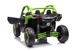 Детский двухместный электромобиль Buggy Can-am Maverick DK-CA001, зеленый цена и информация | Электромобили для детей | hansapost.ee
