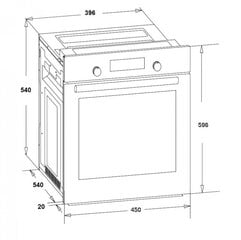 Schlosser OE559DTX цена и информация | Печи﻿ | hansapost.ee