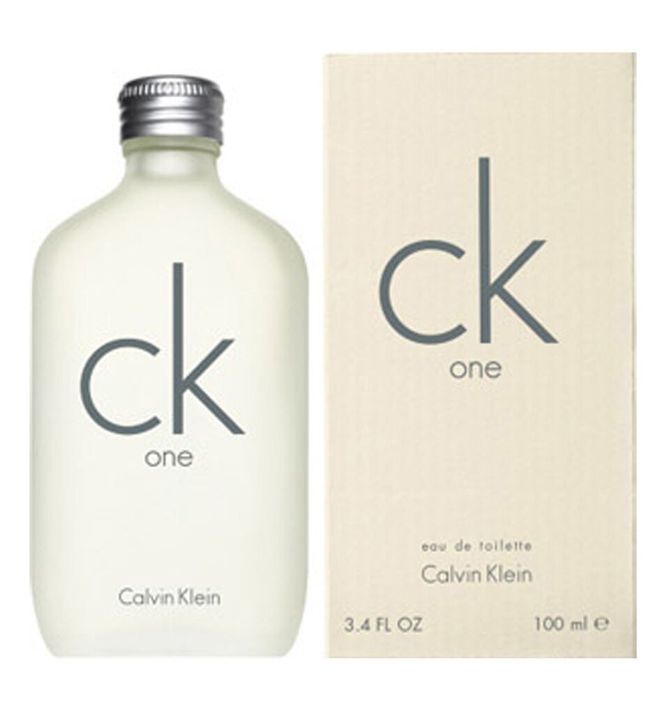 Unisex parfüümvesi naistele ja meestele Ck One Calvin Klein EDT, 100 ml hind ja info | Parfüümid naistele | hansapost.ee