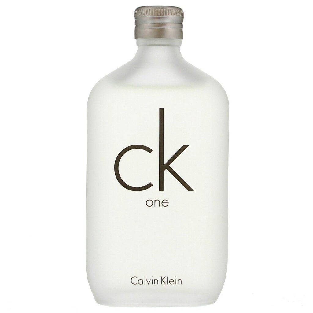 Unisex parfüümvesi naistele ja meestele Ck One Calvin Klein EDT, 100 ml цена и информация | Parfüümid naistele | hansapost.ee