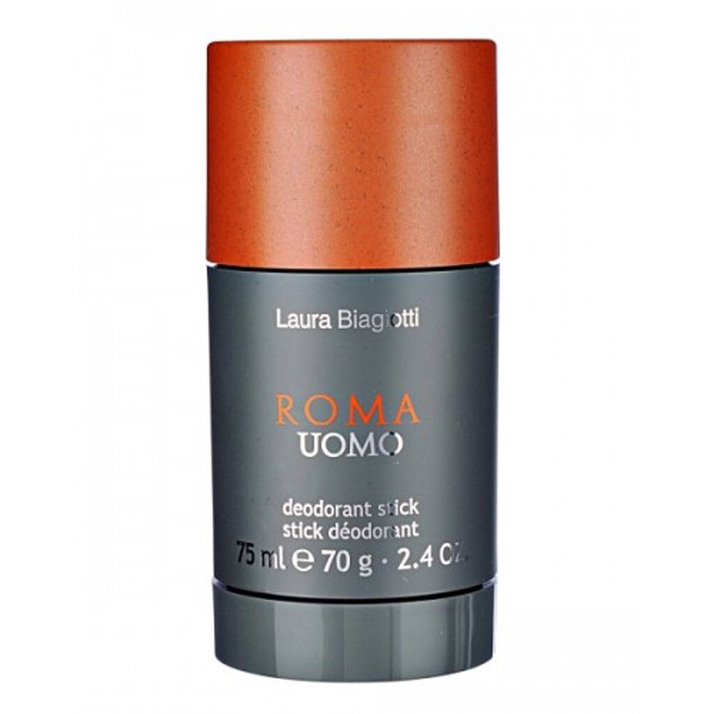 Laura Biagiotti Roma Uomo pulkdeodorant meestele 75 ml цена и информация | Dušigeelid ja deodorandid naistele | hansapost.ee