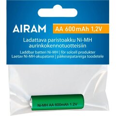 Аккумулятор Airam Ni-Mh, AA, 600 мАч цена и информация | Батерейки | hansapost.ee