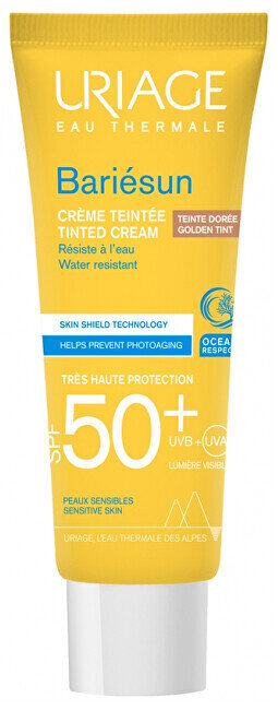 Toonitud päikesekreem SPF 50+ Bariesun Golden Tint,50 ml цена и информация | Päikesekaitse ja päevitusjärgsed kreemid | hansapost.ee