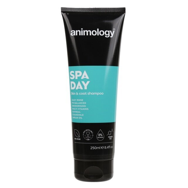 Koera šampoon Animology Shampoon Spa Day, 250ml цена и информация | Hooldus/grooming | hansapost.ee