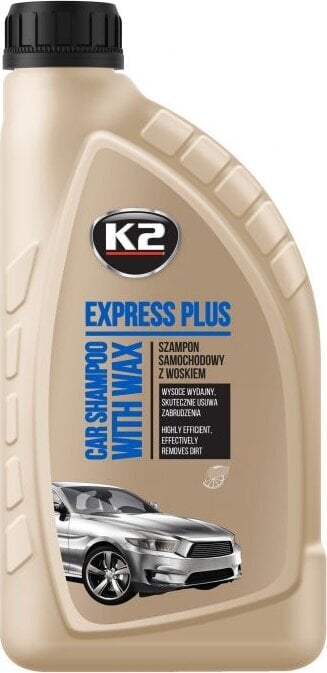 Šampoon vahaga K2 Express Plus, 500 ml hind ja info | Autokeemia | hansapost.ee