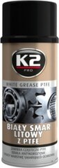 Смазка K2 Ptfe White Grease, 400 мл цена и информация | Автохимия | hansapost.ee