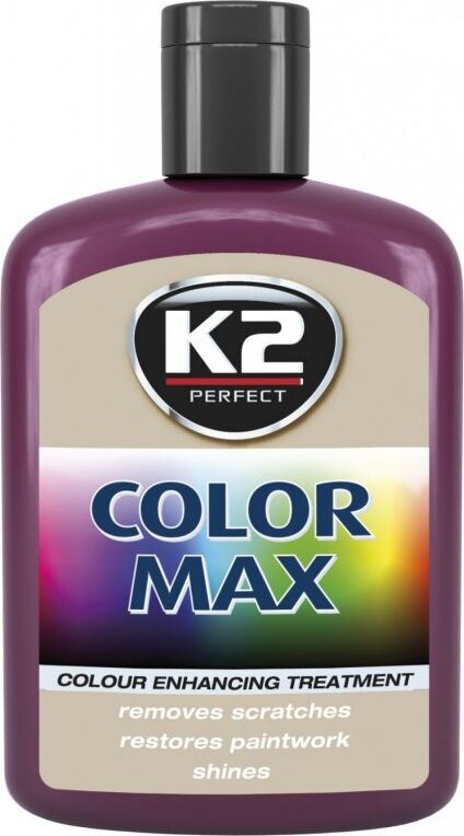 Värvivaha K2 bordoo, 200 ml цена и информация | Autokeemia | hansapost.ee