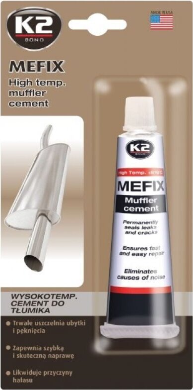 Kõrge temperatuuriga summuti tsement K2 Mefix, 140 g цена и информация | Autokeemia | hansapost.ee