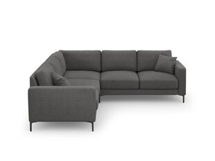 Симметричный угловой диван Venus, 5 мест, темно-серый цвет цена и информация | Угловые диваны | hansapost.ee