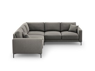 Симметричный угловой velvet диван Venus, 5 мест, св. серый цвет цена и информация | Угловые диваны | hansapost.ee