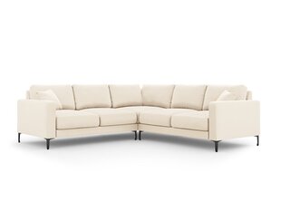 Sümmeetriline nurgadiivan velvet sofa Venus, 5 istekohta, helebeež v. цена и информация | Угловые диваны | hansapost.ee