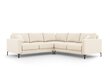 Sümmeetriline nurgadiivan velvet sofa Venus, 5 istekohta, helebeež v. hind ja info | Nurgadiivanid ja nurgadiivanvoodid | hansapost.ee
