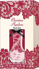 Christina Aguilera Red Sin EDP naistele 15 ml hind ja info | Parfüümid naistele | hansapost.ee