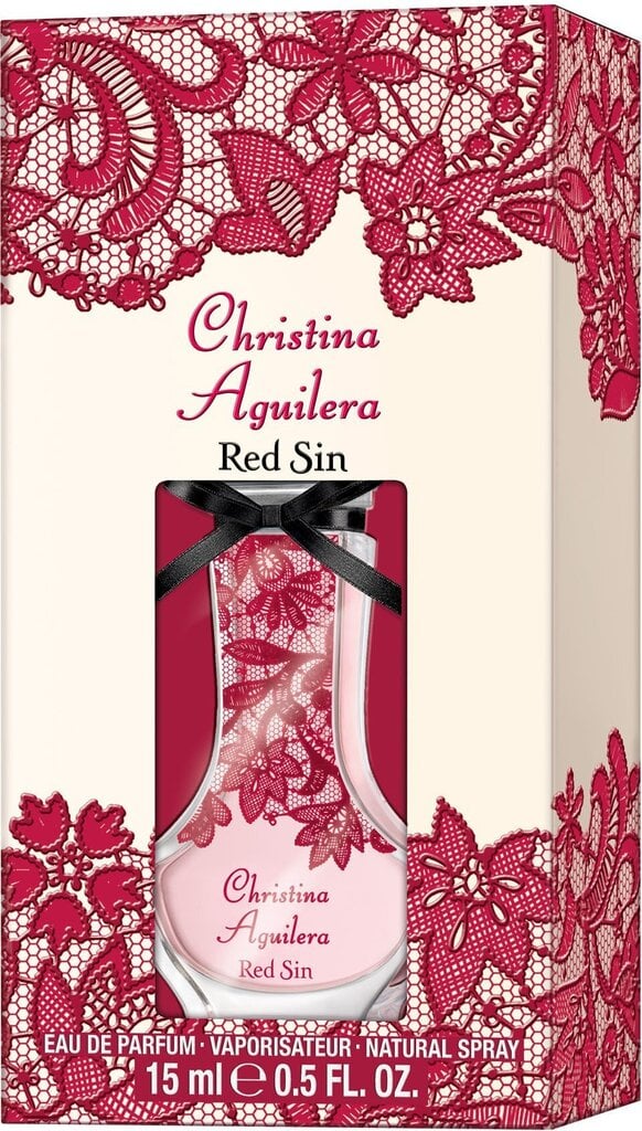 Christina Aguilera Red Sin EDP naistele 15 ml цена и информация | Parfüümid naistele | hansapost.ee