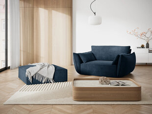 Одноместное кресло Vanda, 128x100x85 см, синее цена и информация | Кресла | hansapost.ee