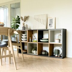 Функциональная вставка для стеллажей Malax, 30x35x35 см, цвета антрацит цена и информация | Malax Мебель и домашний интерьер | hansapost.ee