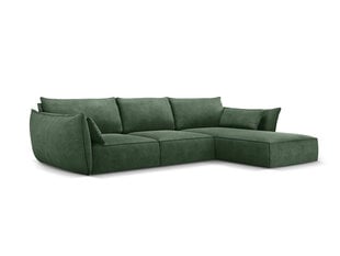 Правый угловой диван Vanda, 4 места, цвет зеленый цена и информация | Угловые диваны | hansapost.ee