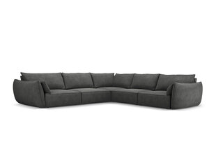 Симметричный угловой диван Vanda, 7 мест, серый цвет цена и информация | Угловые диваны | hansapost.ee