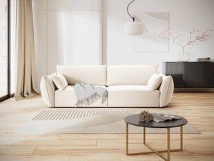 Velvet диван Vanda, 3 места, св. бежевый цена и информация | Диваны | hansapost.ee