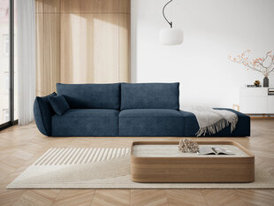 Правый диван Vanda, 4 места, синий цена и информация | Угловые диваны | hansapost.ee