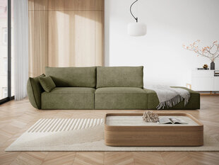 Правый диван Vanda, 4 места, зеленый цвет цена и информация | Угловые диваны | hansapost.ee