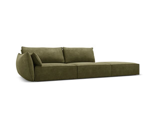 Правый диван Vanda, 4 места, зеленый цвет цена и информация | Угловые диваны | hansapost.ee