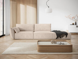 Правый диван Vanda, 4 места, бежевый цвет цена и информация | Угловые диваны | hansapost.ee