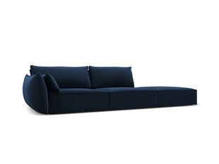 Velvet диван Vanda (правый), 4 места, синий цвет цена и информация | Угловые диваны | hansapost.ee